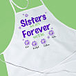 819627 - Sisters Forever Personalized Apron