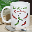 Taza personalizada abuela caliente 230760