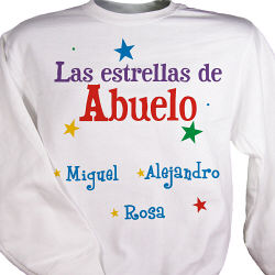 Sudadera personalizada ?Mis Estrellas?