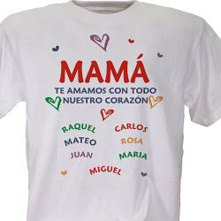 Todo Nuestro Corazon Camiseta o Playera Personalizada