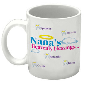 Heavenly Blessings Personalized Coffee Mug