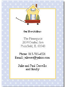 House & Wagon Moving Announcements
