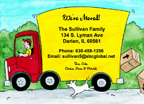 Moving Truck Moving Announcements