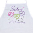 81737 - Sisters Heartstrings Personalized Apron