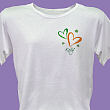 Hearts & Luck Personalized Scoop Neck T-shirt 912651X