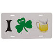 421413 - I Shamrock Beer License Plate