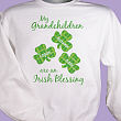 52180X - Irish Blessings Personalized Sweatshirt