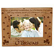 915821 - Shamrock Blessings Personalized Wood Picture Frame