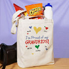 Proud of My...Personalized Canvas Tote Bag