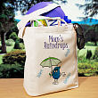 Raindrops Personalized  Canvas Tote Bag 80452