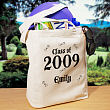 Graduation Personalized Canvas Tote Bag