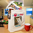 I Love My Cat Personalized Photo Tote Bag 814792