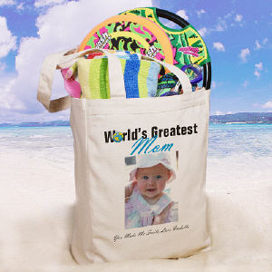 World's Greatest Personalized Photo Tote Bag