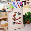 Wild About Personalized Canvas Tote Bag 81592