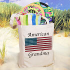 American Flag Personalized Photo Tote Bag 818552