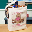 Cookies of Life Personalized Canvas Tote Bag 818762