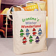 Winter Wonderland Personalized Canvas Tote Bag 820182