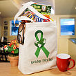 Earth Day Every Day Personalized Canvas Reusable Tote Bag 823162