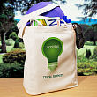 Think Green Personalized Canvas Reusable Tote Bag
