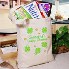 Lucky Charms Personalized Canvas Tote Bag