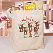 Deer Ones Personalized Canvas Tote Bag