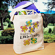 Little Smiles Personalized Canvas Tote Bag