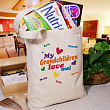 Love Me Personalized  Canvas Tote Bag 84472