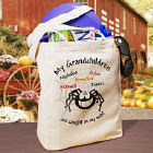 Caught in my Web Personalized Halloween Totebag