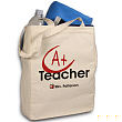 811182 - A+ Teacher Personalized Canvas Tote Bag