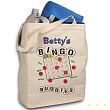 81142 - Bingo Buddies Personalized Canvas Tote Bag