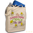 86112 - Crack Me Up Personalized Canvas Tote Bag