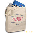 818772 - Halo Angels Personalized Canvas Tote Bag