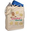 86312 - Heavenly Blessings Personalized Canvas Tote Bag