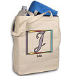 87352 - Initially Yours Personalized Canvas Tote Bag