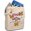 83872 - Mom is Wow Personalized Canvas Tote Bag