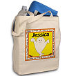 814562 - Tricks or Treats Character Personalized Canvas Trick or Treat Bag