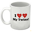 214450 - I Love My Twins Personalized Mug