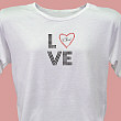 LOVE Personalized Scoop Neck T-shirt 912634X