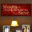 The One My Soul Loves Personalized Wall Canvas 9131849