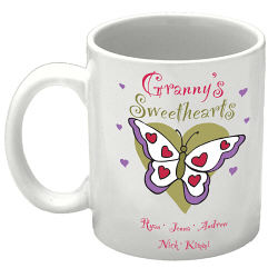 Butterfly Sweethearts Valentine Coffee Mug