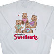 51538X - Candy Sweetheart Bears Valentine Sweatshirt