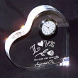 715462 - Love Like Ours Valentine Keepsake Heart Clock