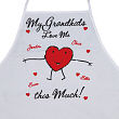 85007 - Loves Me This Much Personalized Valentine Apron