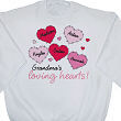 5523X - Loving Hearts Valentine Sweatshirt
