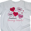 3523X - Loving Hearts Valentine T-shirt