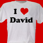 Personalized "I Love You" T-Shirt 3969X