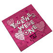 615541 - Together We're One Personalized Square Shaped Wood Jig Saw Puzzle