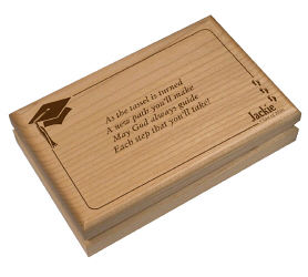 As the Tassel is Turned Graduation Valet Box