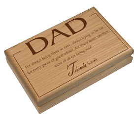 Thanks Dad Valet Box