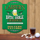 Personalized Golf Wall Sign -  19th Hole